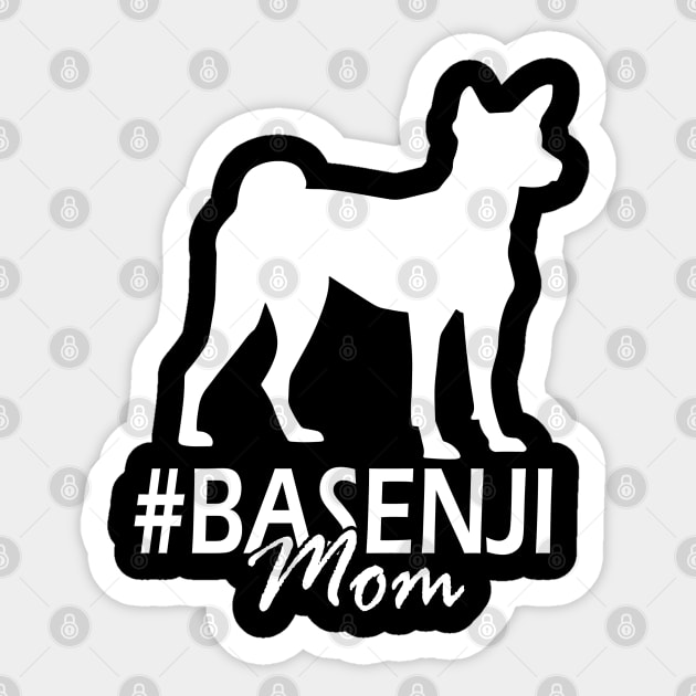 #Basenji Mom Sticker by Rebranded_Customs